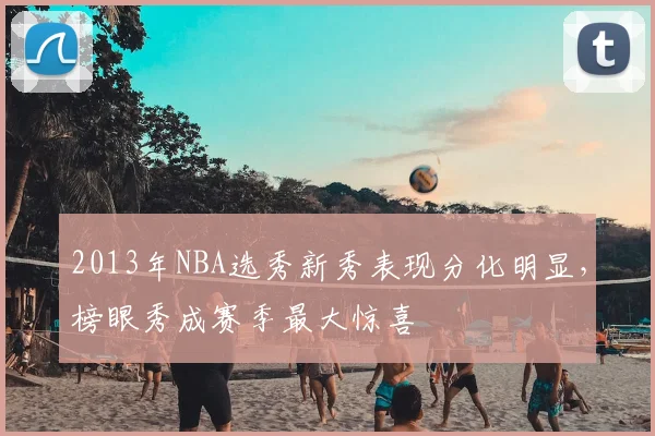2013年NBA选秀新秀表现分化明显，榜眼秀成赛季最大惊喜