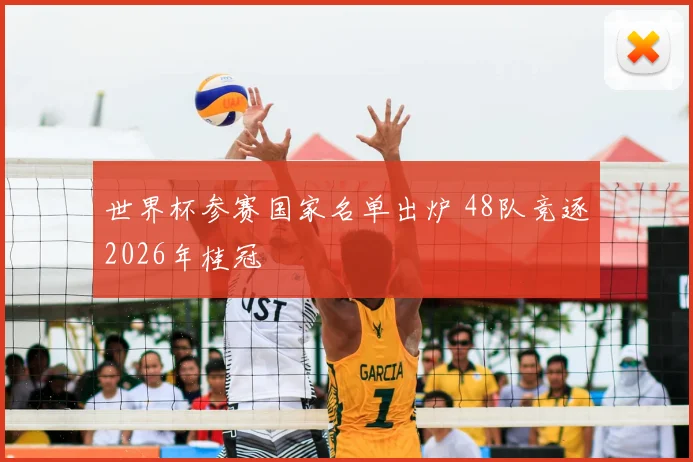 世界杯参赛国家名单出炉 48队竞逐2026年桂冠