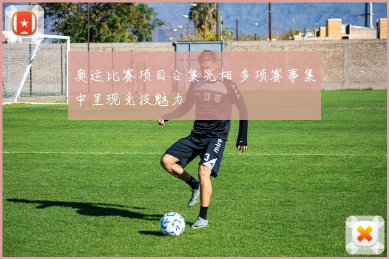 奥运比赛项目合集亮相 多项赛事集中呈现竞技魅力